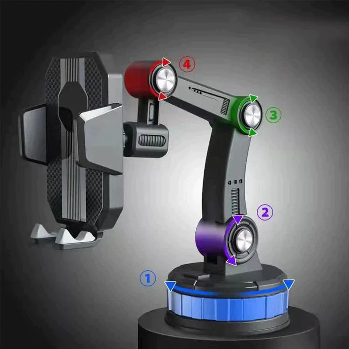 Soporte Telescópico – Succión Ultrafuerte + Control Total